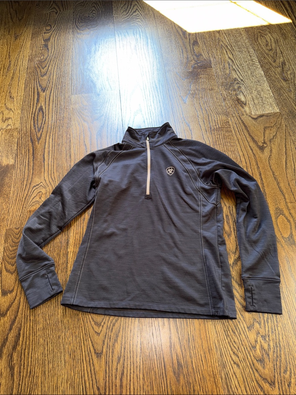 Ariat brown Quarter-Zip Performance Pullover